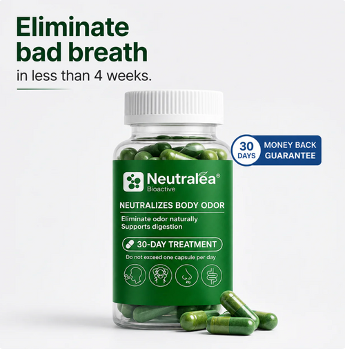 Natural Fresh Breath & Body Odor Control Supplement