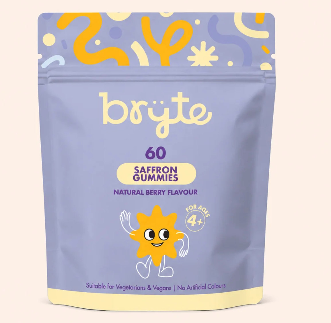 Bryte Saffron Gummies +Natural Support for Kids