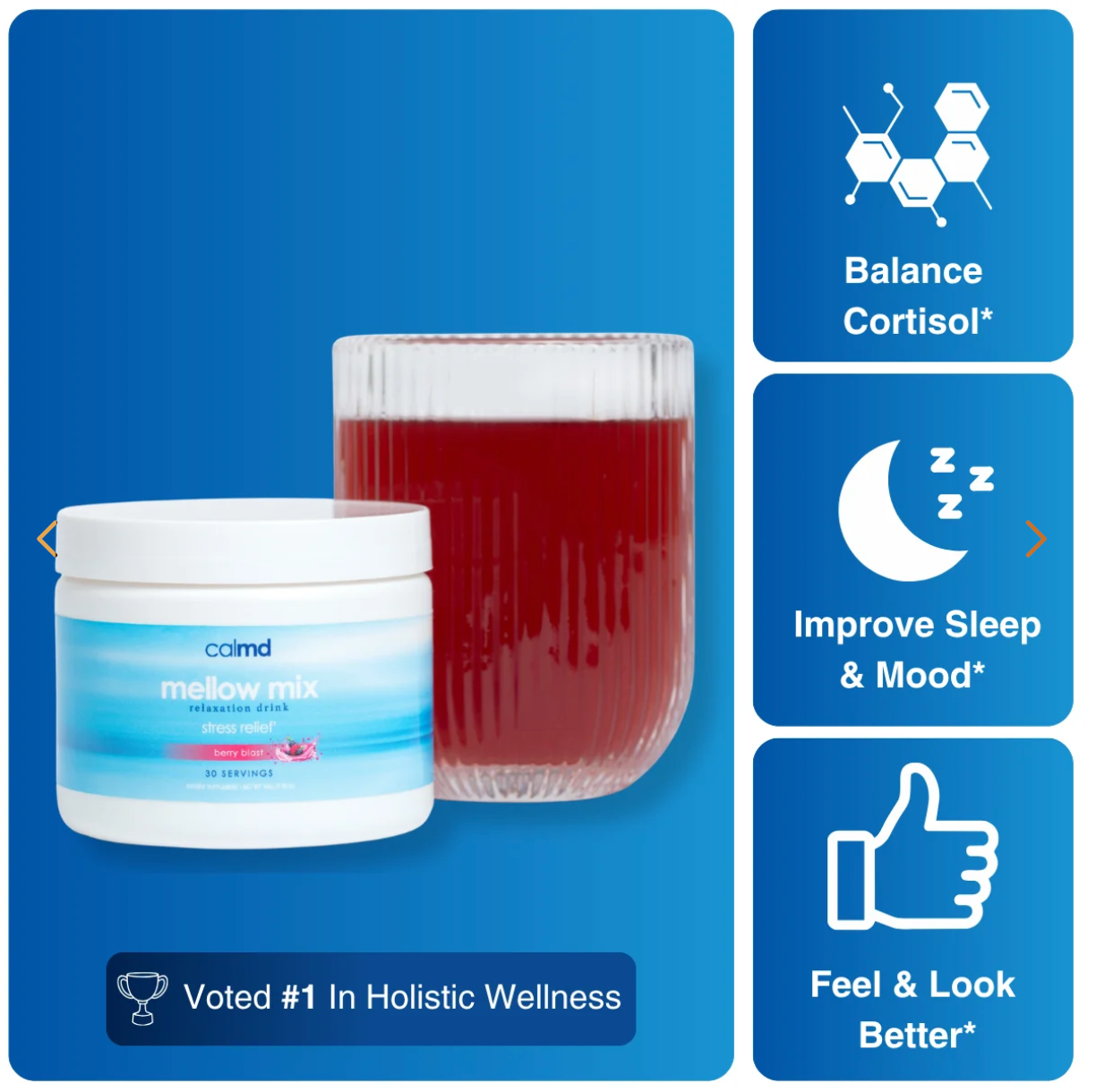 For deep sleep, steady calm, and a lighter feeling.