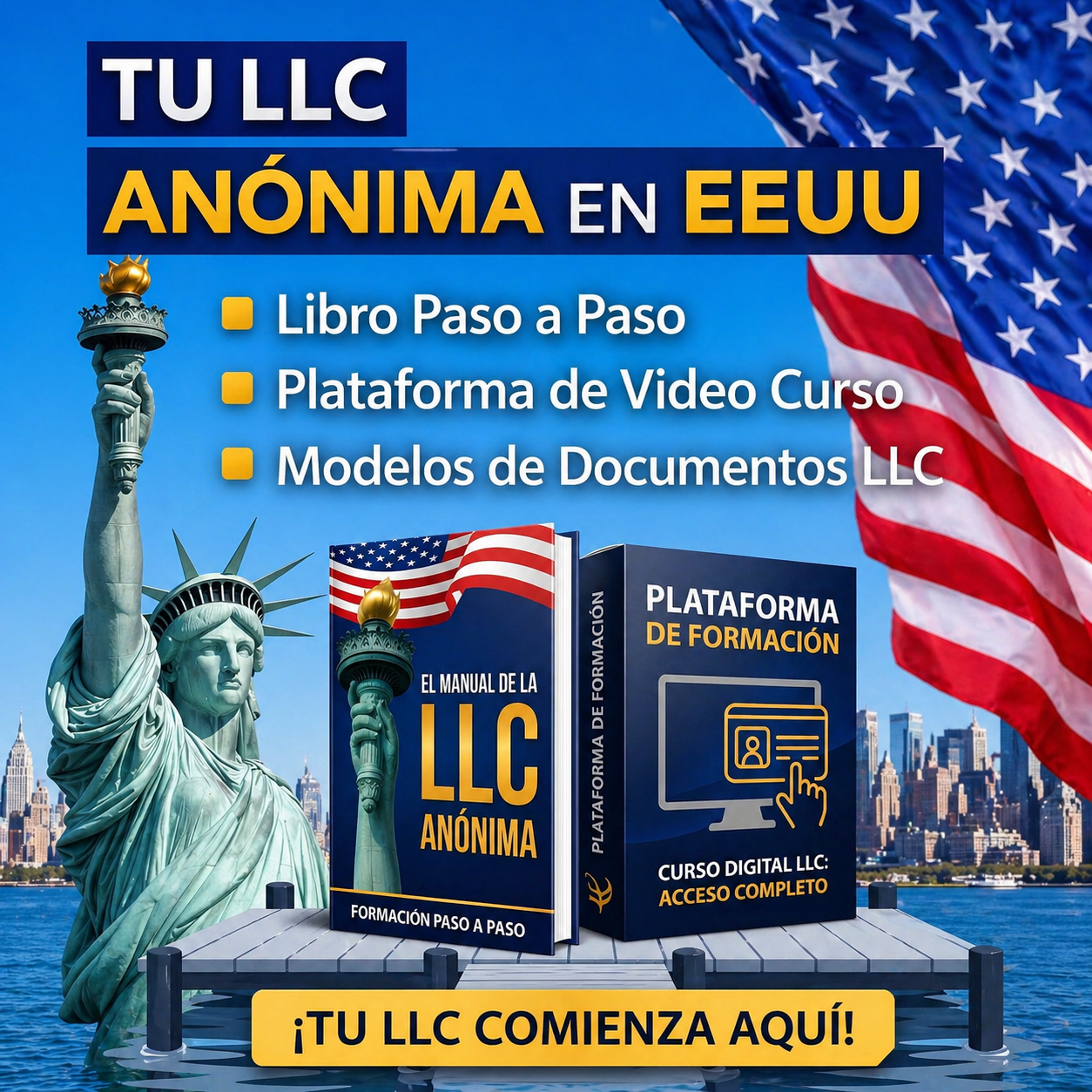 Abre tu LLC anónima desde cero